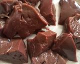 A picture of step 1 of Liver kebab.