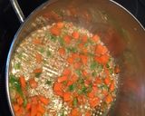 صورة لخطوة 5 من وصفة الرز بالجزر والبطاطس بالفرن 😋💔