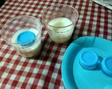 Foto langkah ke 6 dari resep Volcano Vanilla Pudding.