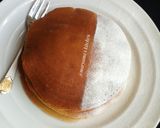 A picture of step 11 of Eggless pancake😍.
