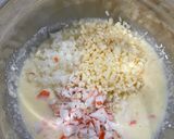 A picture of step 5 of (Imitation) Crab Quiche 🦀🥸.