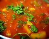 A picture of step 4 of Atlantic Cod Stew.