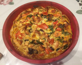 Foto del paso 4 de la receta: Tarta caprese con pollo 🍗 fácil y rápida!