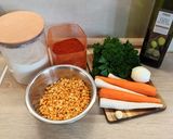 Zöldséges sárgaborsó leves recept fázis 1 fotója