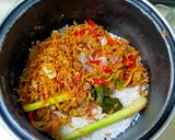 Foto langkah ke 3 dari resep Nasi liwet Magic Com.