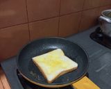 Foto langkah ke 8 dari resep Pizza Roti Bakar Topping Beef Slice Bolognese.