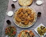 صورة لخطوة 7 من وصفة بيتزا بالخضار 🍕وبيتزا الفريدو 🧀 ودجاج مشوي 🍗 مع أرز