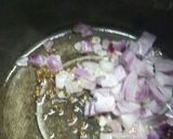 A picture of step 2 of Moong dal khichdi.