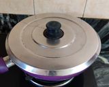 A picture of step 10 of Rajma palak curry.