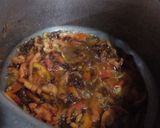 A picture of step 3 of Bhuni hui bhindi.