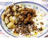 รูปขั้นตอนการทำที่ 3 ของ 🍶โยเกิร์ตไมโล กราโนล่า🍯 (Yogurt Milo Granola)