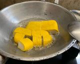 รูปขั้นตอนการทำที่ 1 ของ เต้าหู้หมูสับผัดซอสหวาน