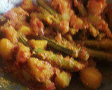 सरसों ग्रेवी सहजन आलू सब्जी(Sarso Gravy Sehjan Aloo Sabji recipe in hindi) रेसिपी चरण 4 फोटो