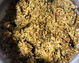 A picture of step 13 of Mutton Donne Biryani (Karnataka Cuisine).