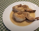 Foto del paso 5 de la receta: Codornices en salsa
