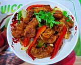 Hình bước làm 4 của món Cơm nhà 2 món