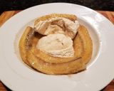 A picture of step 7 of Bananas Foster – Flambé.