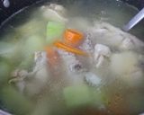 Hình bước làm 2 của món Canh gà hầm củ