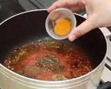 A picture of step 6 of Egg Masala Curry.