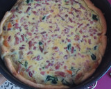 Foto del paso 5 de la receta: Quiche de verduras bacon y jamón serrano