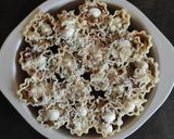 A picture of step 13 of Lasagna Rosettes with Eggplant, Taggiasca Olives, and Turmeric.