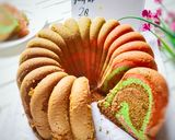 Foto langkah ke 6 dari resep Cake Pinokio Coklat Hijau Merah Rose.