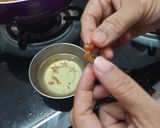 A picture of step 3 of Ground nut chikki.