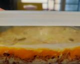 A picture of step 6 of Mango Malai Cream cake (Modernist kunafeh).