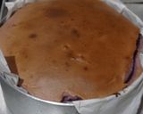 Foto langkah ke 5 dari resep Ube Brownies Basque Burnt Cheesecake.