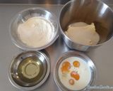 Foto del paso 1 de la receta: Receta de bizcocho con forma de corazón