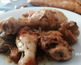 Foto del paso 4 de la receta: Pollo y conejo al ajillo