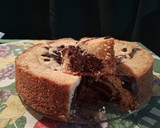 Foto del paso 9 de la receta: Torta marmolada de aceite con pasas de uva