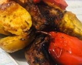 Foto del paso 5 de la receta: PECHITO DE CERDO (CON MANTA) 🤗😋😋🤗 (al horno)