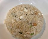 Hình bước làm 2 của món Cơm Chiên Cua Phủ Trứng