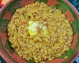 A picture of step 10 of Makhni Moong dal.