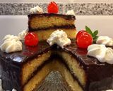 Foto del paso 26 de la receta Tarta húmeda de naranja y chocolate