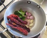 A picture of step 2 of Kadala Curry.