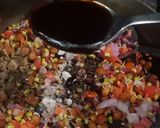 A picture of step 4 of Moong Chana Chaat.