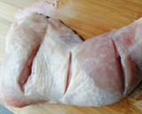 Foto del paso 5 de la receta: Pollo al microondas con salsa de mandarina y uvas