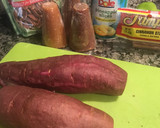 Foto del paso 1 de la receta: Dulce de camote con piña y nuez