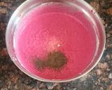 A picture of step 3 of Beetroot mini uttapam.