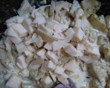 Foto del paso 3 de la receta: Fideos con pollo y crema
