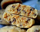 Une image de l'étape 6 de Cookies Beurre de Cacahuète et Pralin.