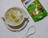 Foto langkah ke 3 dari resep Es Teler Creamy Matcha.
