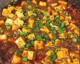 A picture of step 7 of Mapo Tofu (麻婆豆腐).