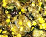 Sajtos-kukoricás sült cukkini recept fázis 6 fotója