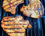 A picture of step 4 of Mike's Grilled Pork Chops & Baby Golden Russets.