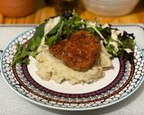 A picture of step 4 of Mini Meatloaves.