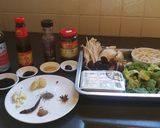 A picture of step 2 of Mixed Mushroom & Tofu Soup (Vegan/Vegetarian/Low Carb).