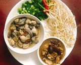 Hình bước làm 2 của món Cháo hàu và cật heo